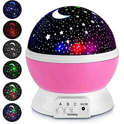 UB Star Master MOV GLOB 360 Lampa de Veghe cu Proiector Rotativ Stele UB Star Master MOV GLOB 360 Lampa de Veghe cu Proiector Rotativ Stele