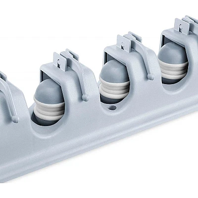 Suport de perete pentru 4 maturi si mopuri Broom Holder Suport de perete pentru 4 maturi si mopuri Broom Holder