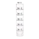TURN condimente Spice Tower ce include 6 recipiente transparent TURN condimente Spice Tower ce include 6 recipiente transparent