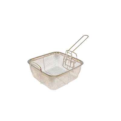 Tigaie patrata multifunctionala cu capac, manere de inox si sita pentru prajit, 5 piese Tigaie patrata multifunctionala cu capac, manere de inox si sita pentru prajit, 5 piese
