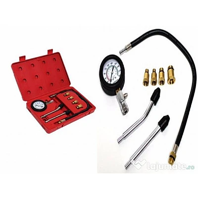 Trusa 8 Piese Tester Compresie Benzina / Compresmetru / Tester Benzina Trusa 8 Piese Tester Compresie Benzina / Compresmetru / Tester Benzina