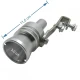 Fluier Toba XL cu Redare TURBO Sound si Blow OFF