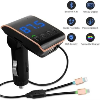 Fm Modulator Bluetooth Car Kit Q10