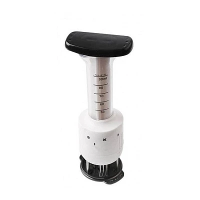 Injector de sosuri pentru carne, cu efect de fragezire si aroma Injector de sosuri pentru carne, cu efect de fragezire si aroma