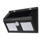 Lampa solara XF 6029 2 x 20 LED cu senzor de miscare si lumina