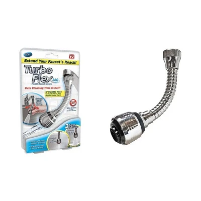 Set 2 Racorduri flexibile  universale robinet  Turbo Flex360