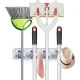 Suport de perete pentru 4 maturi si mopuri Broom Holder