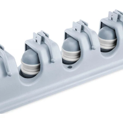 Suport de perete pentru 4 maturi si mopuri Broom Holder