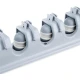 Suport de perete pentru 4 maturi si mopuri Broom Holder