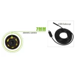 Endoscop PC cablu 5 metri Camera waterproof Universala Slim pentru Inspectie Auto 