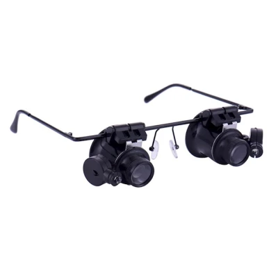 Ochelari Cu Lentile Microscop 20x Si LED