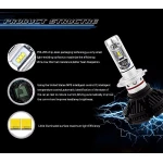 Set de 2 Lampi LED auto X3 H7 Premium putere 50W 6000LM temperatura 8000K