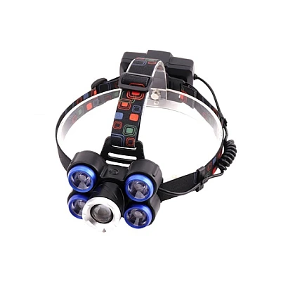 Lanterna de CAP cu 5 Led XQ-54-5 Lanterna de CAP cu 5 Led XQ-54-5