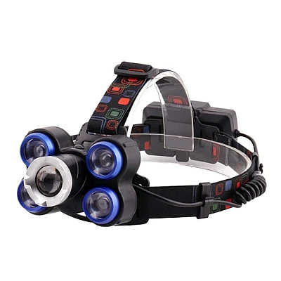 Lanterna de CAP cu 5 Led XQ-54-5 Lanterna de CAP cu 5 Led XQ-54-5