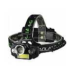 Lanterna de CAP cu zoom T44, LED Q5, COB, T6