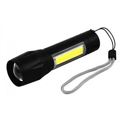 Mini lanterna C812 cu 3 trepte iluminare si USB Mini lanterna C812 cu 3 trepte iluminare si USB