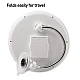 Oglinda cosmetica flexibila cu LED si factor marire 10x Oglinda cosmetica flexibila cu LED si factor marire 10x