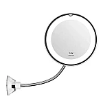 Oglinda cosmetica flexibila cu LED si factor marire 10x
