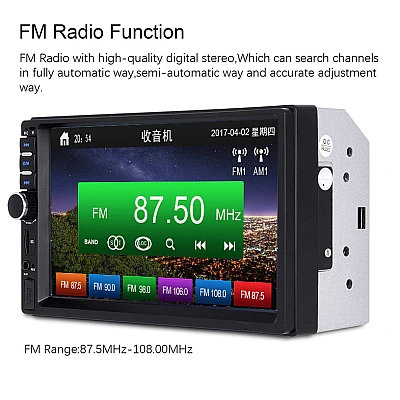 Player auto 7023B Mp5 2 Din Touchscreen Bluetooth Player auto 7023B Mp5 2 Din Touchscreen Bluetooth