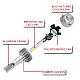 Set 2 Lampi LED C6 H1 Lumina ALBA 6500K 55W 7600 lumeni/ set Set 2 Lampi LED C6 H1 Lumina ALBA 6500K 55W 7600 lumeni/ set