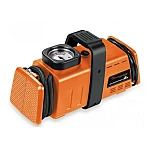 Set compresor ORANGE si 3 adaptoare pentru umflat mingi si saltele