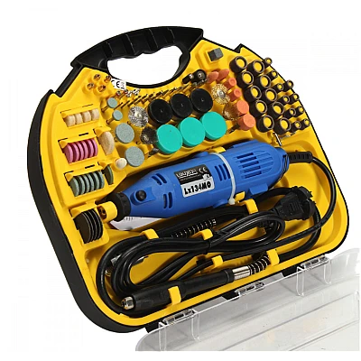 Set trusa minifreza BIAX 117 piese Set trusa minifreza BIAX 117 piese