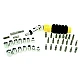 Trusa 41 Piese Surubelnita cu clichet si maner ergonomic 14 tubulare 8 biti 24 biti de precizie 2 adaptoare Trusa 41 Piese Surubelnita cu clichet si maner ergonomic 14 tubulare 8 biti 24 biti de precizie 2 adaptoare