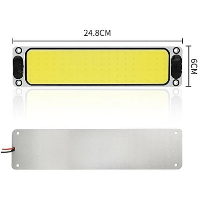 2x Placa COB plafon 16w Lampa auto 108 LED 12/24 v 2x Placa COB plafon 16w Lampa auto 108 LED 12/24 v