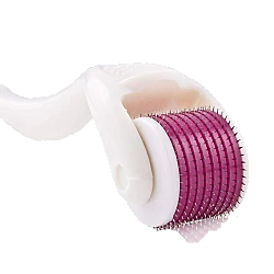 Rola masaj facial MESOROLLER 540ace 1mm  Alb