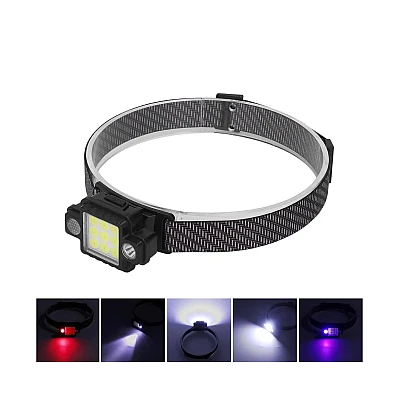 Lanterna de cap 9 LED COB/XPG KL533 5W 1000lm USB magnet Lanterna de cap 9 LED COB/XPG KL533 5W 1000lm USB magnet