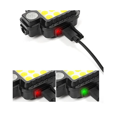 Lanterna de cap 9 LED COB/XPG KL533 5W 1000lm USB magnet Lanterna de cap 9 LED COB/XPG KL533 5W 1000lm USB magnet