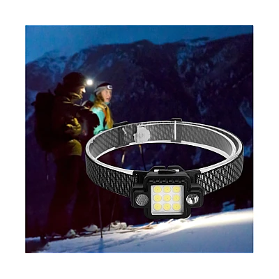 Lanterna de cap 9 LED COB/XPG KL533 5W 1000lm USB magnet Lanterna de cap 9 LED COB/XPG KL533 5W 1000lm USB magnet