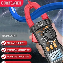 Cleste ampermetric digital S208 pentru masurare tensiune intensitate rezistenta diode si continuite in circuit Cleste ampermetric digital S208 pentru masurare tensiune intensitate rezistenta diode si continuite in circuit