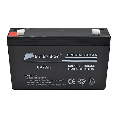 Acumulator pentru panou solar Meet Energy 6V 7Ah Acumulator pentru panou solar Meet Energy 6V 7Ah