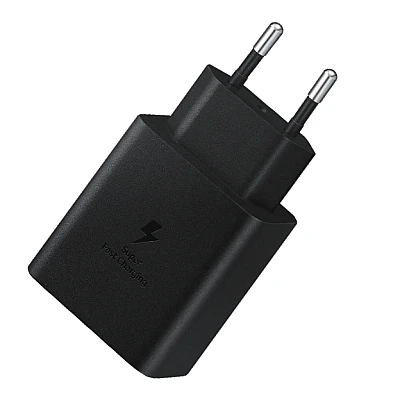 Adaptor Priza USB C 45W Incarcator Travel Super Fast Charging Negru Adaptor Priza USB C 45W Incarcator Travel Super Fast Charging Negru