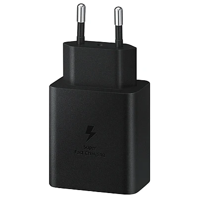 Adaptor Priza USB C 45W Incarcator Travel Super Fast Charging Negru Adaptor Priza USB C 45W Incarcator Travel Super Fast Charging Negru