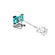 Amestecator de tip mixer vopsea/mortar/ glet 1200W 50cm Amestecator de tip mixer vopsea/mortar/ glet 1200W 50cm
