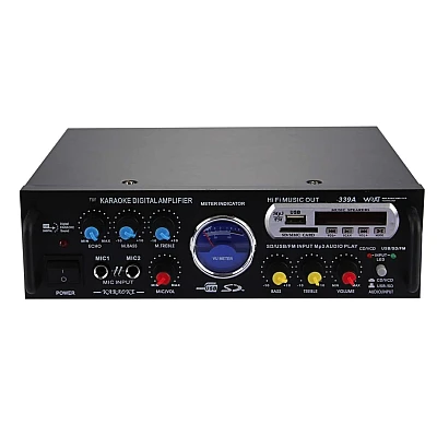 Amplificator karaoke profesional tip statie BT 339FM 160 w Amplificator karaoke profesional tip statie BT 339FM 160 w