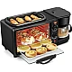 Aparat Multifunctional 3 In 1 Mic Dejun Cuptor Gratar Filtru Cafea Aparat Multifunctional 3 In 1 Mic Dejun Cuptor Gratar Filtru Cafea