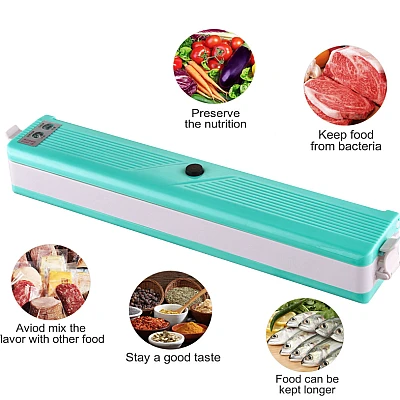 Aparat pentru sigilarea alimentelor cu vid indicator LED VERDE Aparat pentru sigilarea alimentelor cu vid indicator LED VERDE