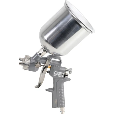 Pistol de vopsit cu presiune F75 300ml cupa deasupra