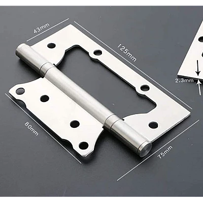 Set 2 x Balama inox ascunsa pentru usi bucatarie sau dulap XIZIYINGHUA Set 2 x Balama inox ascunsa pentru usi bucatarie sau dulap XIZIYINGHUA