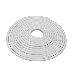 Banda Protectie Usa Auto Alba pentru Usi din Cauciuc 5M 