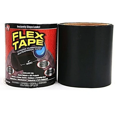 2 x Banda Flex Tape Adeziva 4 " reparatoara rezistenta 2 x Banda Flex Tape Adeziva 4 " reparatoara rezistenta