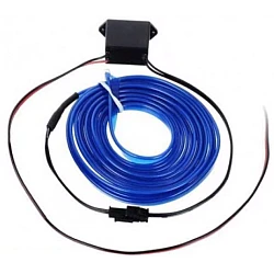 Banda LED Neon Auto  2M ALBASTRA