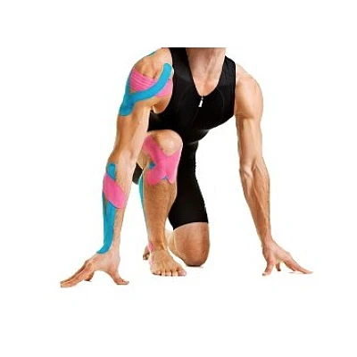 Banda kinesiologica Rocktape 5cm x 5m ROZ Banda kinesiologica Rocktape 5cm x 5m ROZ