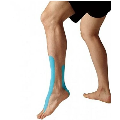 Banda kinesiologica Rocktape 5cm x 5m ALBASTRU Banda kinesiologica Rocktape 5cm x 5m ALBASTRU