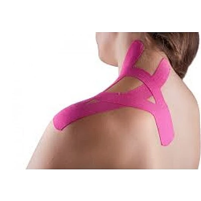 Banda kinesiologica Rocktape 5cm x 5m ROZ Banda kinesiologica Rocktape 5cm x 5m ROZ