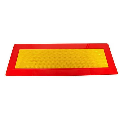 Banda/placa reflectorizanta camioane dreptunghiulara 56 cm Latime x 20cm inaltime Banda/placa reflectorizanta camioane dreptunghiulara 56 cm Latime x 20cm inaltime