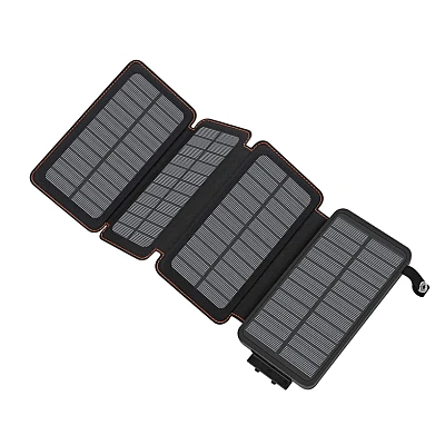 Baterie Externa Solara Power Bank 20 000 mAh 4 Panouri Baterie Externa Solara Power Bank 20 000 mAh 4 Panouri